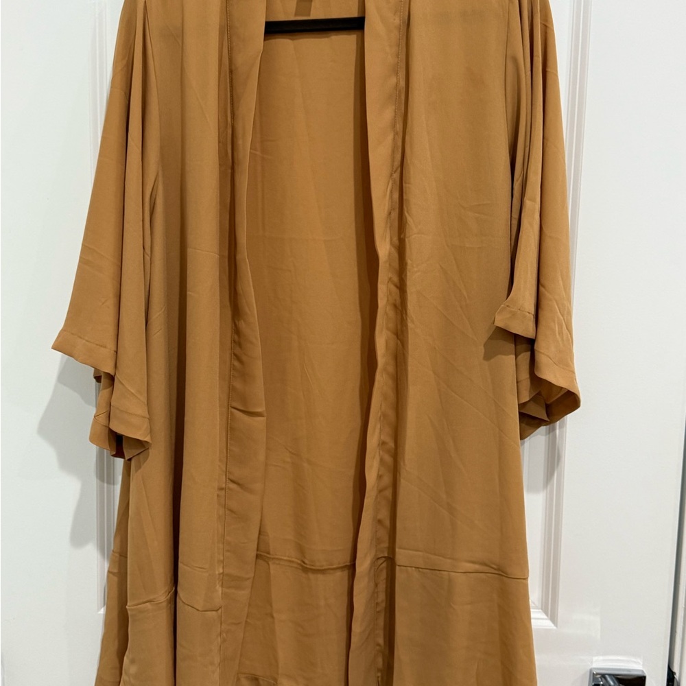 LuLaRoe Tan Aurora Overlay NWOT